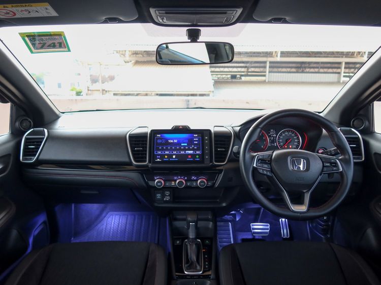 Honda City 2020 1.0 RS Sedan เบนซิน ไม่ติดแก๊ส เกียร์อัตโนมัติ เทา รูปที่ 2