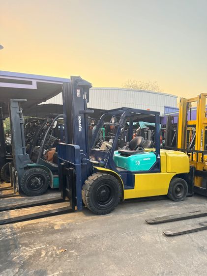  Forklift 5.0 ตัน ยกสูง 4 เมตร,ดีเซล 6D102 เกียร์ออโต้ พร้อมใช้งาน