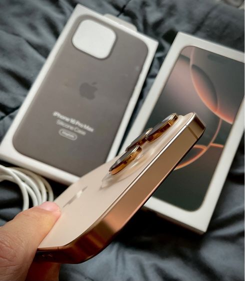 ขาย iPhone 16 Pro max 256GB Desert Titanium ไอโฟน 16PM สีทะเลทราย ประกันยังเหลือถึง รูปที่ 7