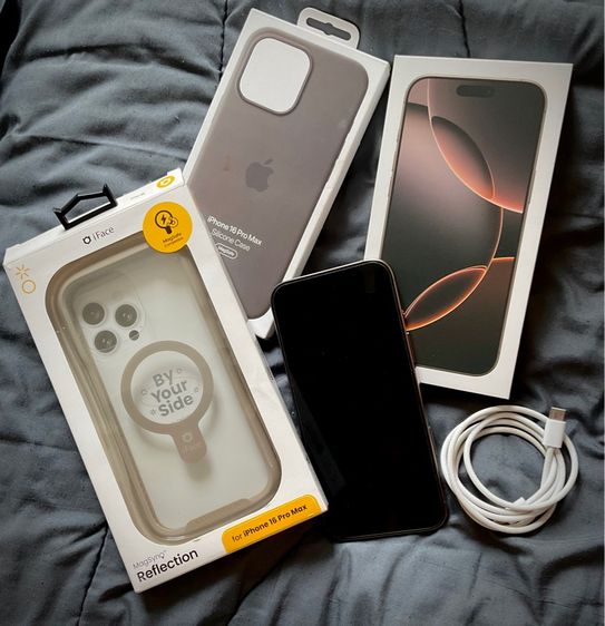 ขาย iPhone 16 Pro max 256GB Desert Titanium ไอโฟน 16PM สีทะเลทราย ประกันยังเหลือถึง รูปที่ 10