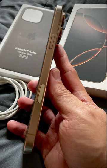 ขาย iPhone 16 Pro max 256GB Desert Titanium ไอโฟน 16PM สีทะเลทราย ประกันยังเหลือถึง รูปที่ 4