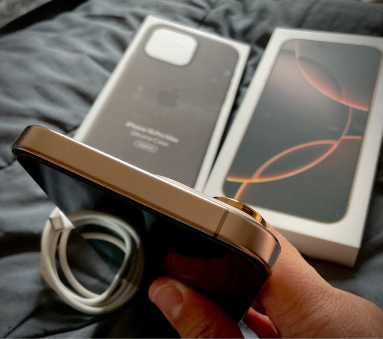 ขาย iPhone 16 Pro max 256GB Desert Titanium ไอโฟน 16PM สีทะเลทราย ประกันยังเหลือถึง รูปที่ 6