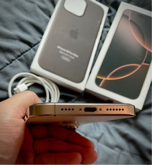 ขาย iPhone 16 Pro max 256GB Desert Titanium ไอโฟน 16PM สีทะเลทราย ประกันยังเหลือถึง รูปที่ 9