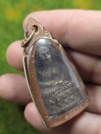 พระหลวงปู่ทวดวัดช้างให้ เลี่ยมเก่าโบราณ รูปที่ 4