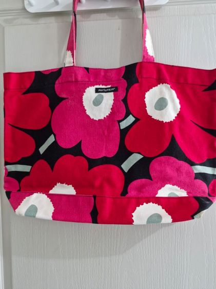 กระเป๋าผ้า Marimekko ใบใหญ่ ก 52 ซม. ส 36 ซม.ใช้งานน้อย รูปที่ 2