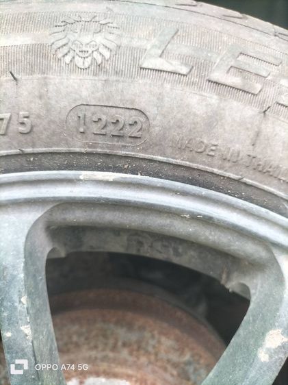 ล้อแม็ก 15 กว้าง 8 นิ้ว RS Racing ลาย 10 ก้าน  4 รู 100 พร้อมยาง รูปที่ 10