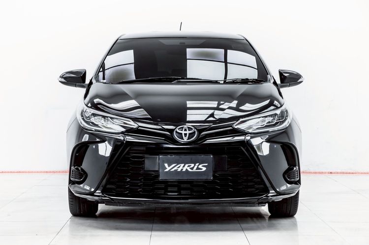 Toyota Yaris 2021 1.2 Sport Sedan เบนซิน ไม่ติดแก๊ส เกียร์อัตโนมัติ ดำ รูปที่ 4