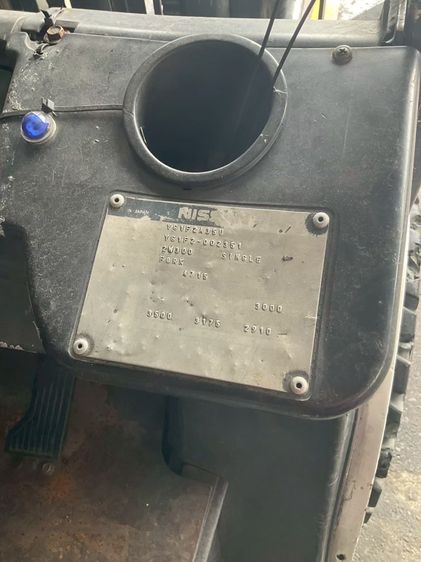 Forklift 3.5 ตัน ดีเซล ออโต้ เสาฟลูฟรี เข้าตู้ได้ ยกสูง 4.40 เมตร รูปที่ 5