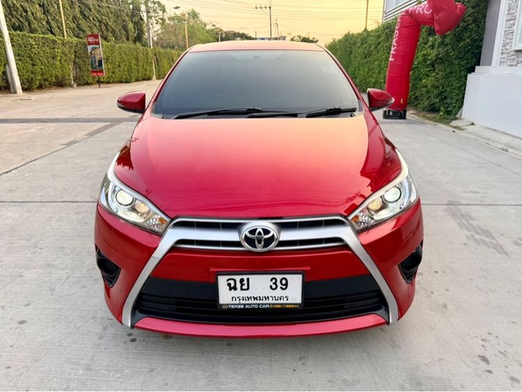 Toyota Yaris 2016 1.2 G Sedan เบนซิน ไม่ติดแก๊ส เกียร์อัตโนมัติ แดง รูปที่ 3