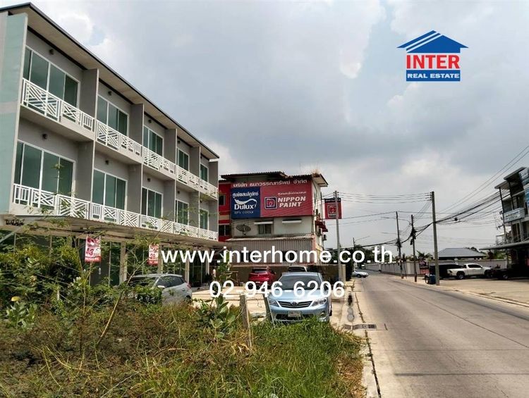 ทาวน์โฮม 3 ชั้น 43 ตร.ว. ทาวน์โฮม ใกล้ตลาดนานาเจริญ ถนนรังสิต-นครนายก ถนนลำลูกกา ลำลูกกา ปทุมธานี
