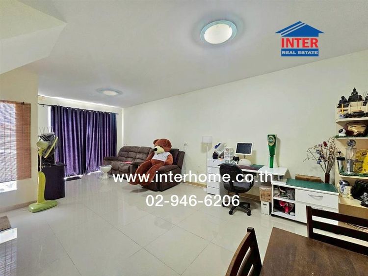 ทาวน์เฮ้าส์ 2 ชั้น 18.2 ตร.ว. หมู่บ้านกัสโต้ ท่าน้ำนนท์ ใกล้ตลาดสิริมงคล และเซ็นทรัล เวสต์วิลล์ ถนนนครอินทร์ ถนนบางศรีเมือง เมืองนนทบุรี  รูปที่ 4