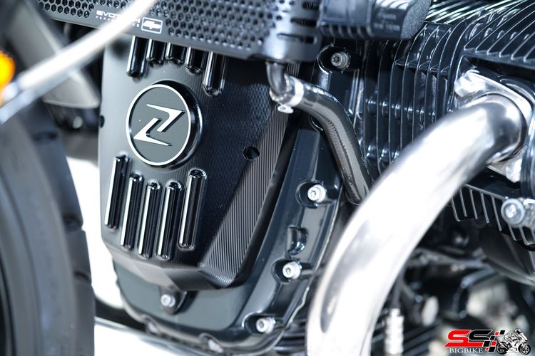 BMW R NINE T SCRAMBLER US โช๊ค ÖHLINS หน้าหลัง กันสะบัด TOURATECH และของแต่งอื่นๆอีกเพียบ โครตคุ้ม รูปที่ 8