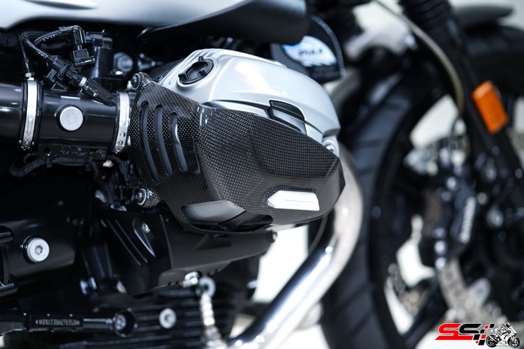 BMW R NINE T SCRAMBLER US โช๊ค ÖHLINS หน้าหลัง กันสะบัด TOURATECH และของแต่งอื่นๆอีกเพียบ โครตคุ้ม รูปที่ 13