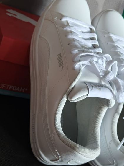 ขายรองเท้า PUMA BASICS Smash Vulcanised V3 สีขาว   รูปที่ 3