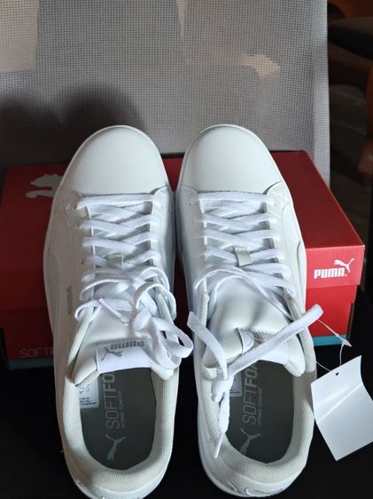 อื่นๆ รองเท้าผ้าใบ UK 10 | EU 44 2/3 | US 10.5 ขายรองเท้า PUMA BASICS Smash Vulcanised V3 สีขาว  