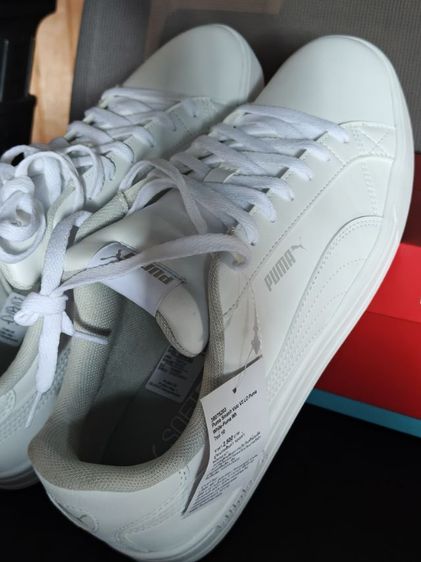 ขายรองเท้า PUMA BASICS Smash Vulcanised V3 สีขาว   รูปที่ 2