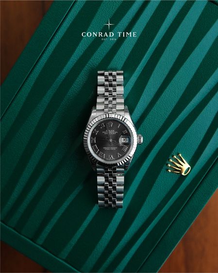 Rolex Datejust 279174 Grey Roman Dial Jubilee 2025 28mm. Fullset  รูปที่ 3