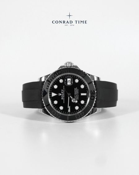 Rolex Yacht-Master 226659 Black dial Black Oysterflex Strap 42mm.  รูปที่ 3