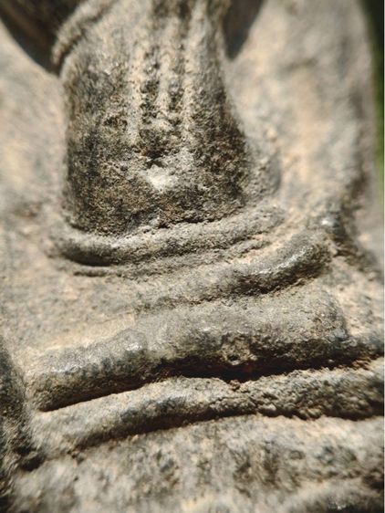 พระหูยาน  กรุเก่า กรุวัดพระศรีรัตนมหาธาตุลพบุรี เนื้อชินเงิน  รูปที่ 5