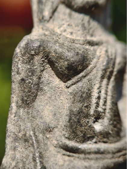 พระหูยาน  กรุเก่า กรุวัดพระศรีรัตนมหาธาตุลพบุรี เนื้อชินเงิน  รูปที่ 6