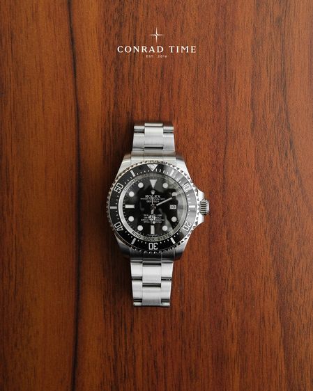 Rolex Sea-Dweller Deepsea 116660 Black dial Oyster Steel 2010 44mm. Fullset 