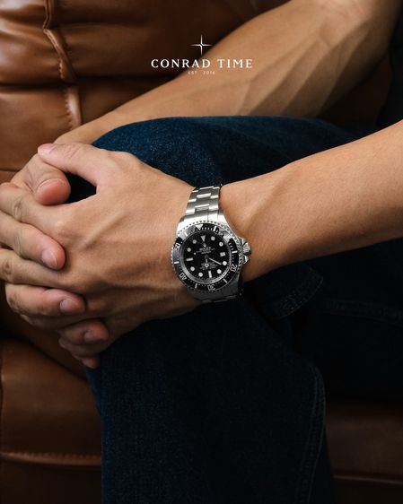 Rolex Sea-Dweller Deepsea 116660 Black dial Oyster Steel 2010 44mm. Fullset  รูปที่ 5