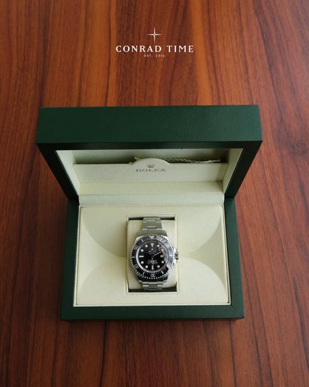 Rolex Sea-Dweller Deepsea 116660 Black dial Oyster Steel 2010 44mm. Fullset  รูปที่ 3