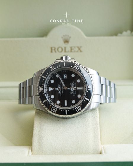 Rolex Sea-Dweller Deepsea 116660 Black dial Oyster Steel 2010 44mm. Fullset  รูปที่ 4