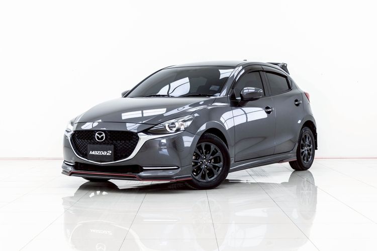 รถ Mazda Mazda 2 1.3 Skyactiv-G S Sports สี เทา