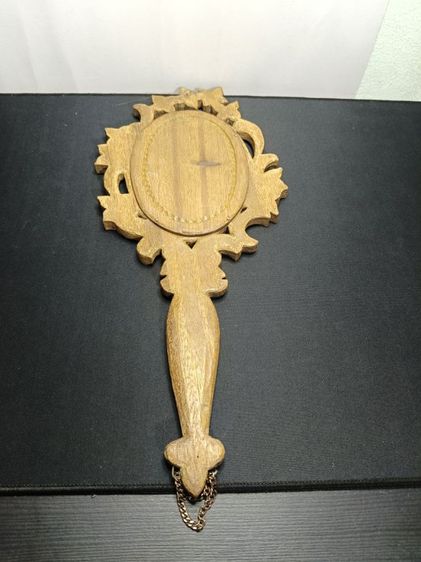 กระจกส่องหน้าไม้แกะสลักสไตล์ยุโรป รูปที่ 3