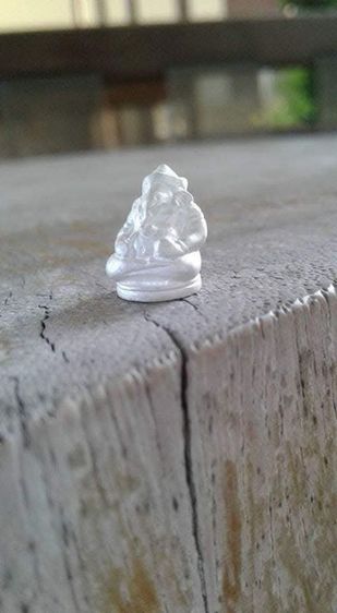 พระพิฆเนศ เนื้อเงินจิ๋ว โบสถ์พราหมณ์ กรุงเทพ รูปที่ 3