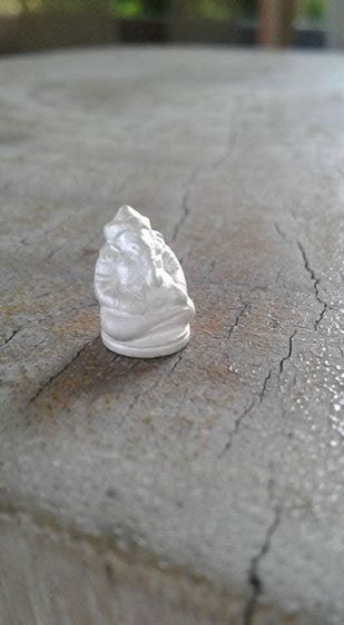 พระพิฆเนศ เนื้อเงินจิ๋ว โบสถ์พราหมณ์ กรุงเทพ