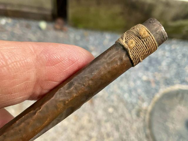 ตะกรุดเก่าไม่ทราบที่ (5นิ้ว) รูปที่ 9