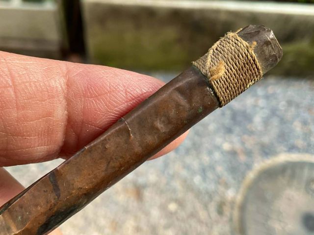 ตะกรุดเก่าไม่ทราบที่ (5นิ้ว) รูปที่ 10