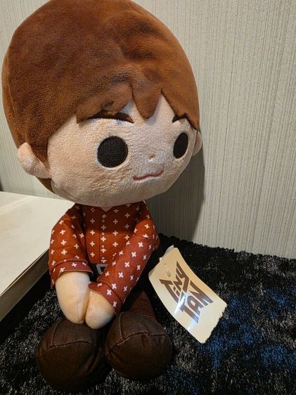 Jin Plush Doll 32cm ตุ๊กตา BTS Jin จากญี่ปุ่น ของสะสม KPOP