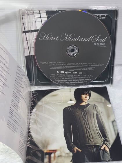 TVXQ ดงบังชินกิ Heart  Mind and Soul CD DVD 13 อัลบั้มญี่ปุ่น รูปที่ 3