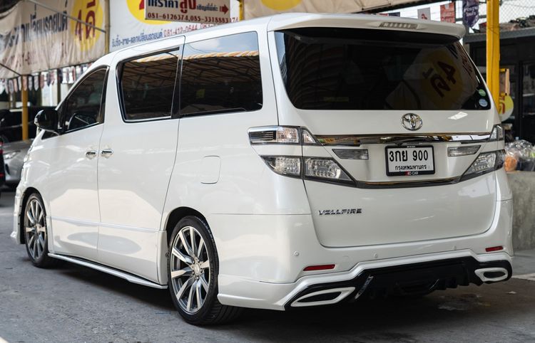 Toyota Vellfire 2013 2.4 Z G Edition Van เบนซิน ไม่ติดแก๊ส เกียร์อัตโนมัติ ขาว รูปที่ 3