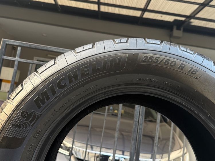 ยางเปอร์เซ็นต์Michelin LTX 265-60R18 ปี24 ดอกหนาสภาพดีมาก รูปที่ 3