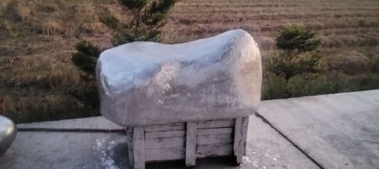 เก้าอี้ไฟเบอร์ทรงหิน รูปที่ 8