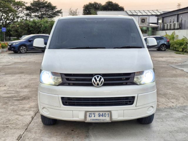 Volkswagen Transporter 2014 2.5 TDi ดีเซล เกียร์อัตโนมัติ ขาว