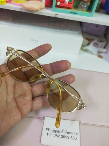 แว่นตา SEIKO FRAM PUER TITANIUM JAPAN สภาพดี 52 17 135 เลนส์มีค่าสายตาเอาไปตัดใส่เลนส์ใหม่ได้เลยครับ  รูปที่ 4