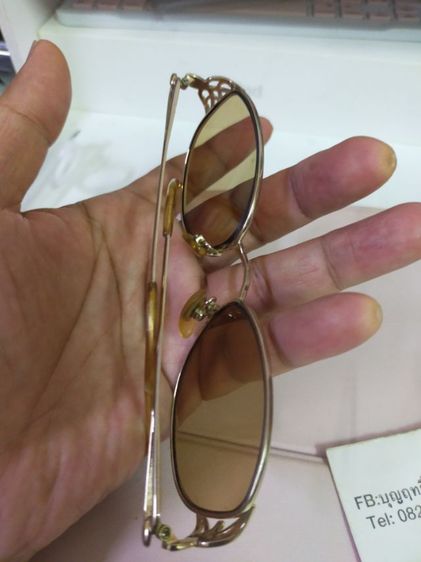 แว่นตา SEIKO FRAM PUER TITANIUM JAPAN สภาพดี 52 17 135 เลนส์มีค่าสายตาเอาไปตัดใส่เลนส์ใหม่ได้เลยครับ  รูปที่ 6