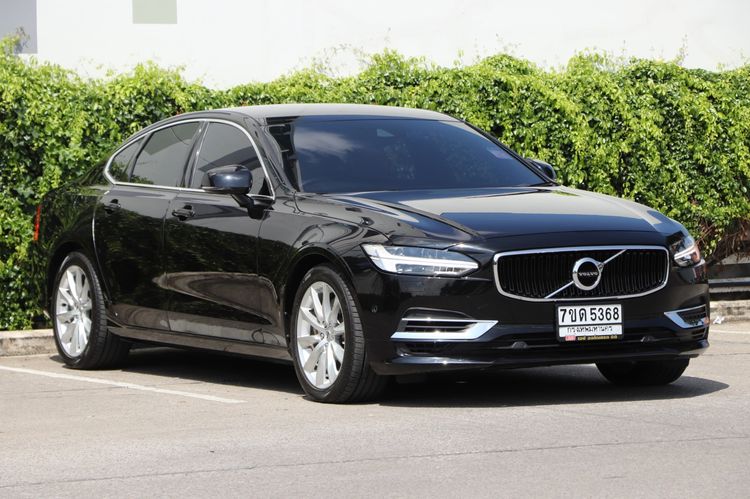 Volvo S90 2019 2.0 T8 R-Design 4WD Sedan ปลั๊กอินไฮบริด (PHEV) ไม่ติดแก๊ส เกียร์อัตโนมัติ ดำ รูปที่ 2