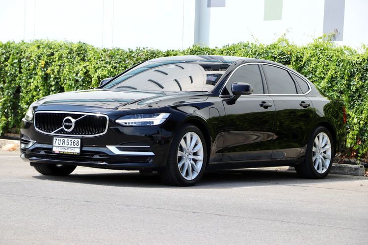 Volvo S90 2019 2.0 T8 R-Design 4WD Sedan ปลั๊กอินไฮบริด (PHEV) ไม่ติดแก๊ส เกียร์อัตโนมัติ ดำ รูปที่ 3
