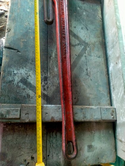 ประแจจับท่อแบบตรงสำหรับงานหนัก 36 นิ้ว รูปที่ 2