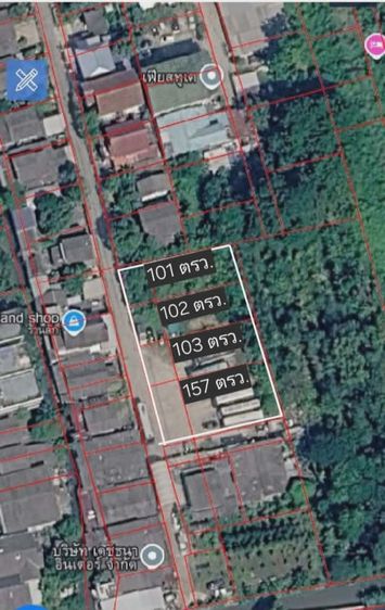 ใช่ ที่ดินเปล่าใกล้ MRT รถไฟฟ้า 463 ตรว.แบ่งขาย 101,102,103,157 ถมแล้ว