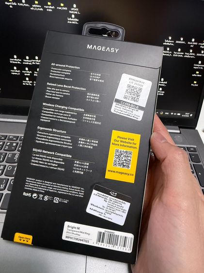 MAGEASY Bright M Never Yellowing Shockproof รูปที่ 2