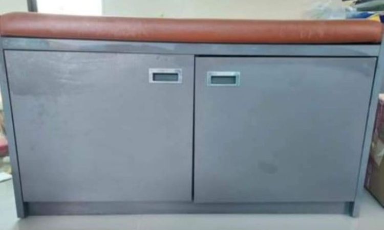 ตู้ใส่รองเท้ามีเบาะนั่ง รูปที่ 2