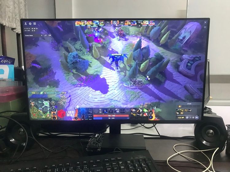 จอ lg 27u411a-b 27นิ้วครบกล่องประเหลือยาวๆ