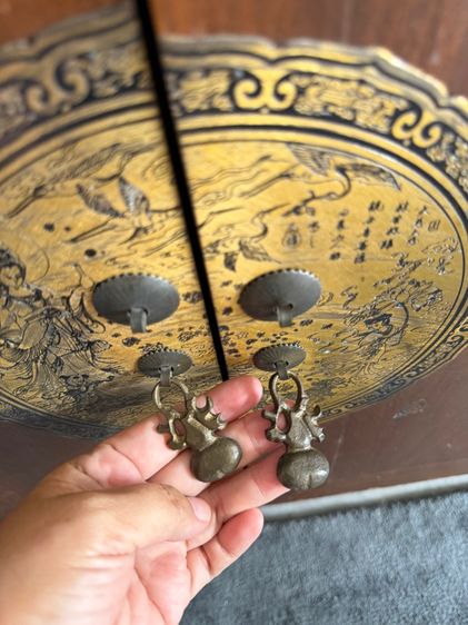 ตู้ไซด์บอร์ดสไตล์จีนโบราณไม้เนื้อแข็งที่มีลิ้นชัก รูปที่ 4